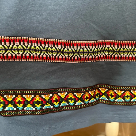 ROMWE Women’s Sleeveless Medium Boho Tank Light Blue Summer Dress BNWT - Picture 6 of 7